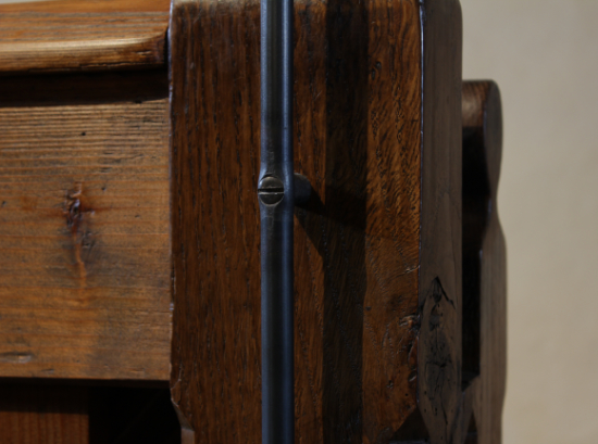 Gelndererhhung Stahl gewachst