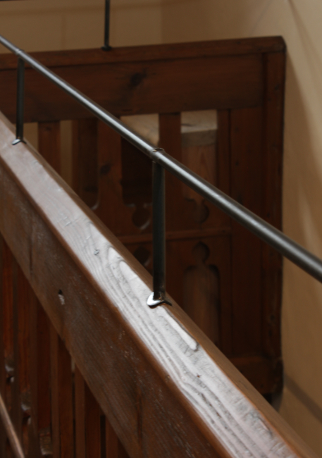 Gelndererhhung Stahl gewachst