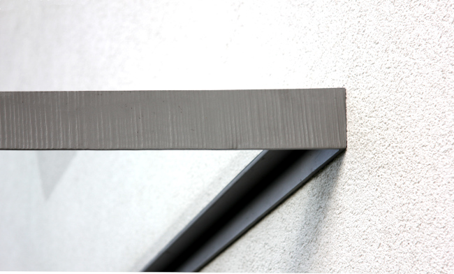 vordach glas geschmiedete struktur